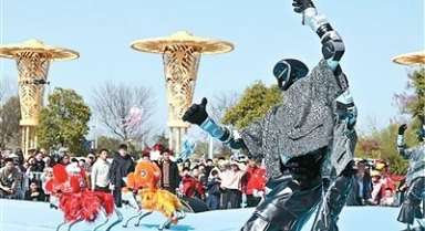 機(jī)器人助興度假游